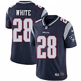 Nike New England Patriots #28 James White Navy Blue Team Color NFL Vapor Untouchable Limited Jersey,baseball caps,new era cap wholesale,wholesale hats